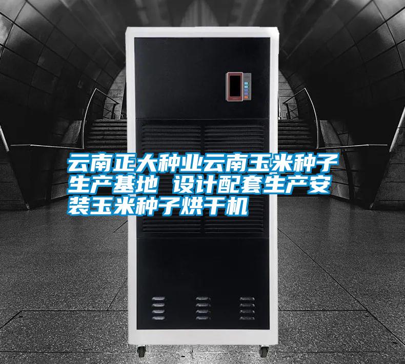 云南正大種業(yè)云南玉米種子生產(chǎn)基地 設(shè)計配套生產(chǎn)安裝玉米種子烘干機