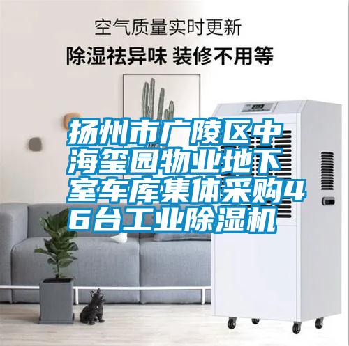 揚(yáng)州市廣陵區(qū)中海璽園物業(yè)地下室車庫集體采購46臺(tái)工業(yè)除濕機(jī)