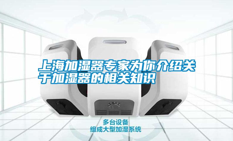 上海加濕器專家為你介紹關(guān)于加濕器的相關(guān)知識(shí)