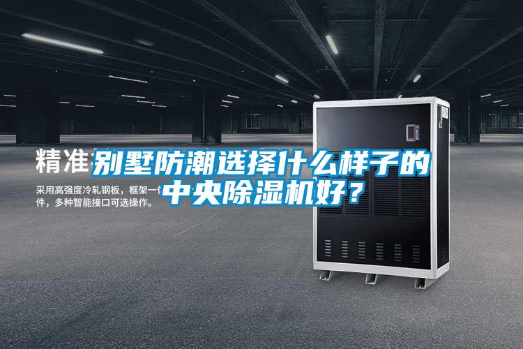 別墅防潮選擇什么樣子的中央除濕機(jī)好？