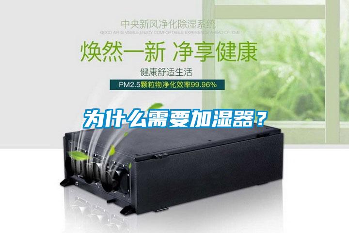 為什么需要加濕器？
