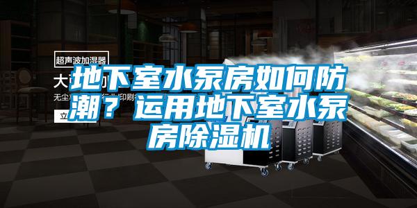 地下室水泵房如何防潮？運(yùn)用地下室水泵房除濕機(jī)