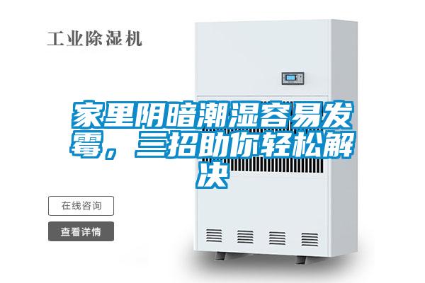 家里陰暗潮濕容易發(fā)霉，三招助你輕松解決