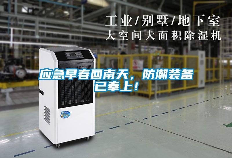 應急早春回南天，防潮裝備已奉上！