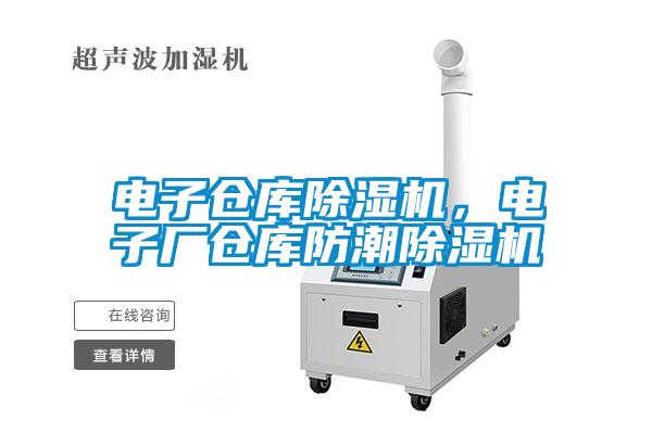 電子倉庫除濕機，電子廠倉庫防潮除濕機