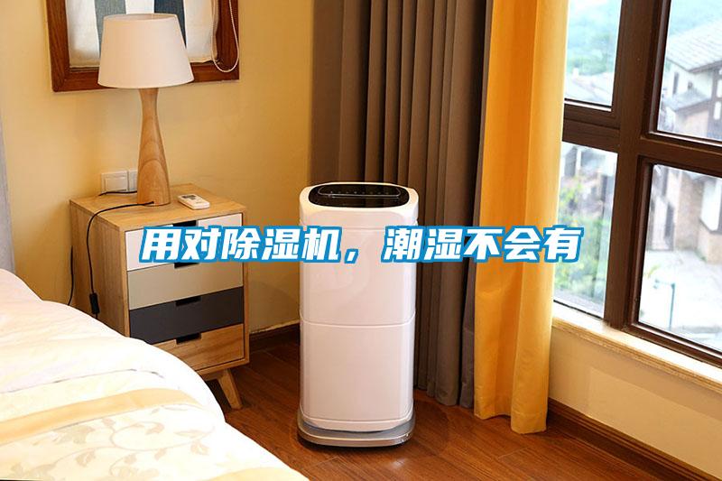用對除濕機，潮濕不會有
