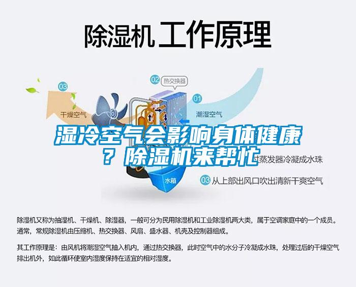 濕冷空氣會影響身體健康？除濕機來幫忙
