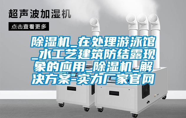 除濕機_在處理游泳館_水工藝建筑防結(jié)露現(xiàn)象的應(yīng)用_除濕機_解決方案-實力廠家官網(wǎng)
