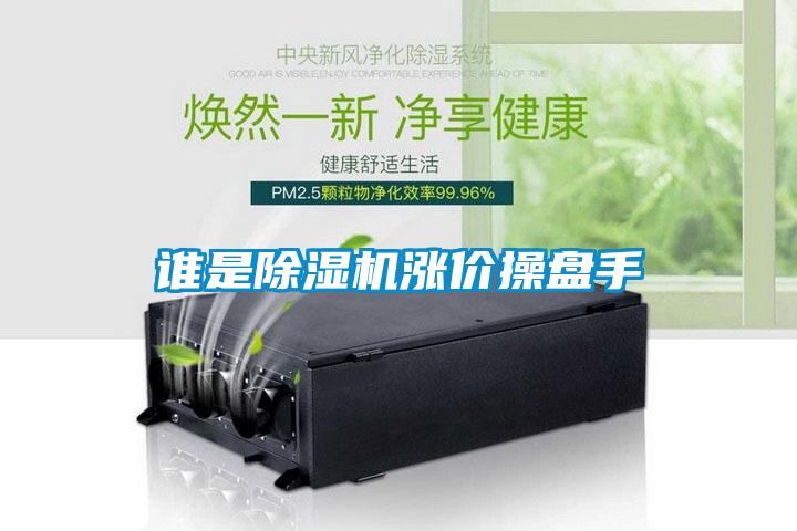 誰(shuí)是除濕機(jī)漲價(jià)操盤(pán)手