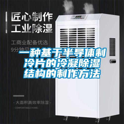 一種基于半導體制冷片的冷凝除濕結構的制作方法
