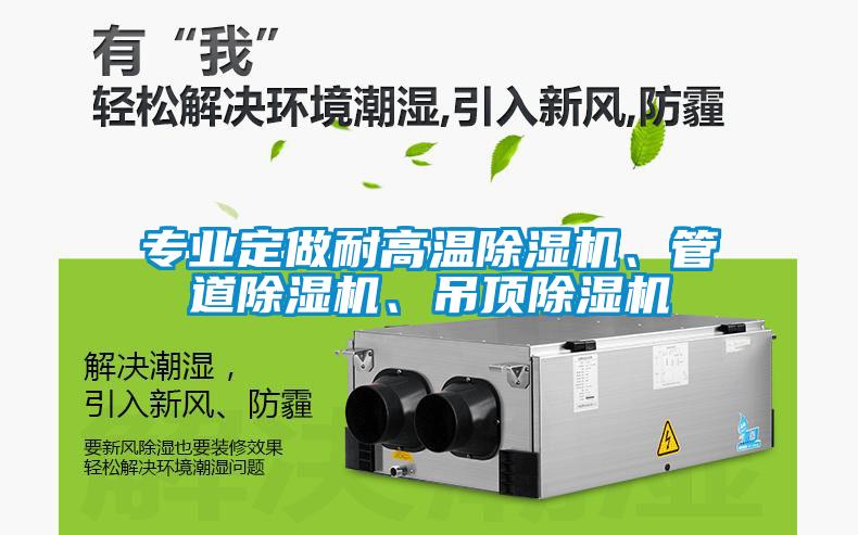 專業定做耐高溫除濕機、管道除濕機、吊頂除濕機