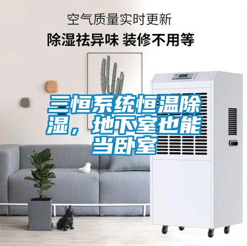 三恒系統(tǒng)恒溫除濕，地下室也能當(dāng)臥室