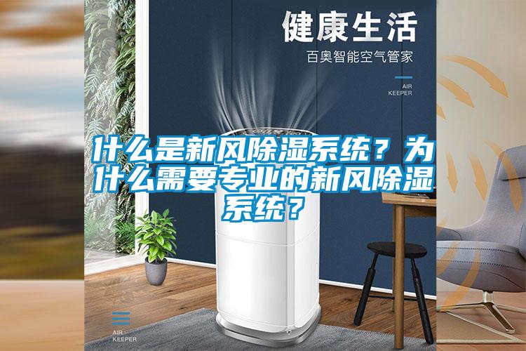什么是新風除濕系統？為什么需要專業的新風除濕系統？