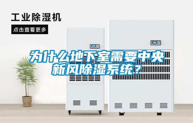 為什么地下室需要中央新風(fēng)除濕系統(tǒng)？
