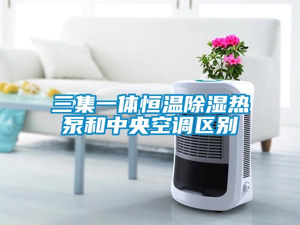 三集一體恒溫除濕熱泵和中央空調區(qū)別