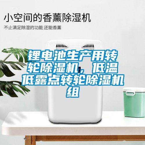 鋰電池生產(chǎn)用轉(zhuǎn)輪除濕機(jī)，低溫低露點(diǎn)轉(zhuǎn)輪除濕機(jī)組