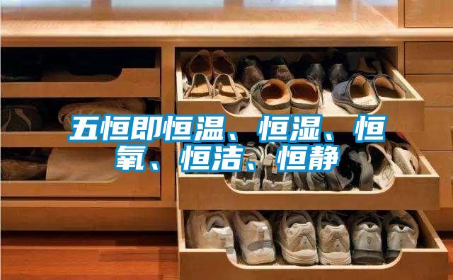 五恒即恒溫、恒濕、恒氧、恒潔、恒靜