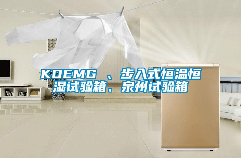 KOEMG 、步入式恒溫恒濕試驗箱、泉州試驗箱