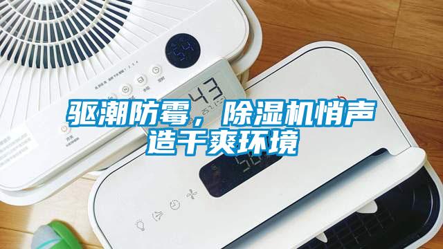 驅潮防霉，除濕機悄聲造干爽環境