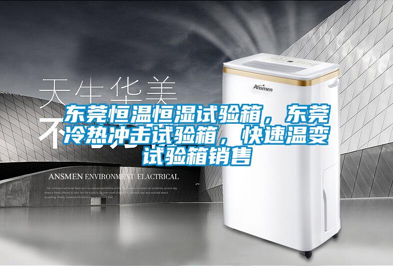東莞恒溫恒濕試驗箱，東莞冷熱沖擊試驗箱，快速溫變試驗箱銷售