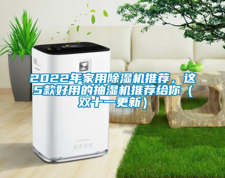 2022年家用除濕機(jī)推薦，這5款好用的抽濕機(jī)推薦給你（雙十一更新）