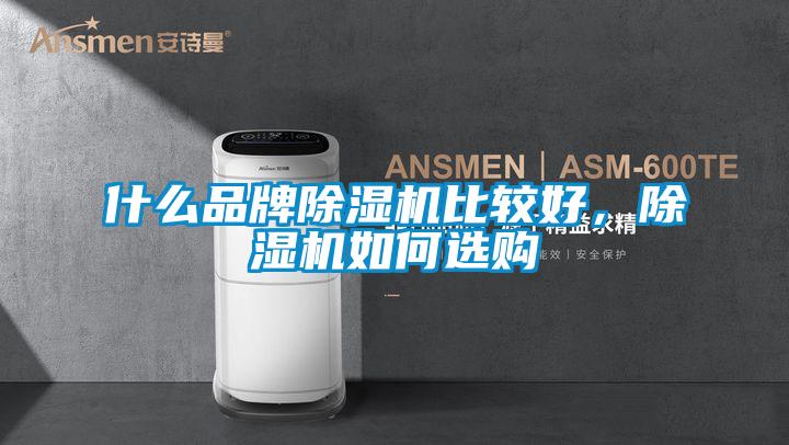 什么品牌除濕機比較好，除濕機如何選購
