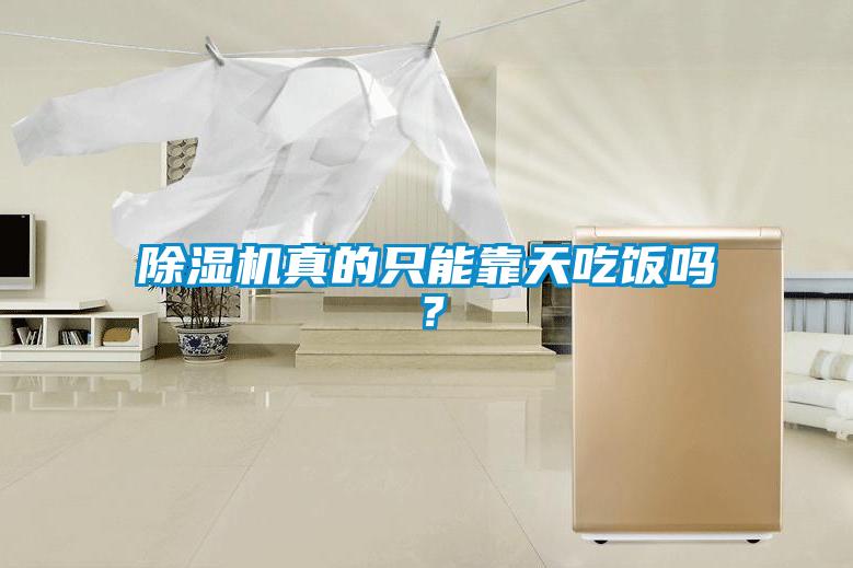 除濕機真的只能靠天吃飯嗎？
