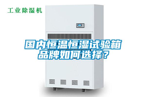 國內(nèi)恒溫恒濕試驗(yàn)箱品牌如何選擇？