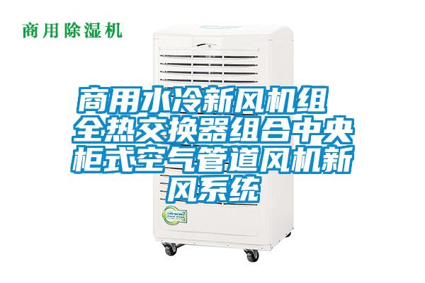 商用水冷新風(fēng)機(jī)組 全熱交換器組合中央柜式空氣管道風(fēng)機(jī)新風(fēng)系統(tǒng)
