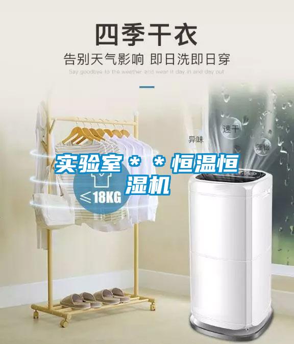 實驗室＊＊恒溫恒濕機
