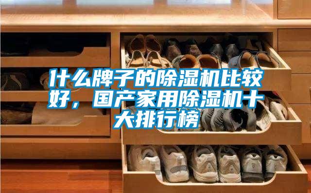 什么牌子的除濕機比較好，國產家用除濕機十大排行榜