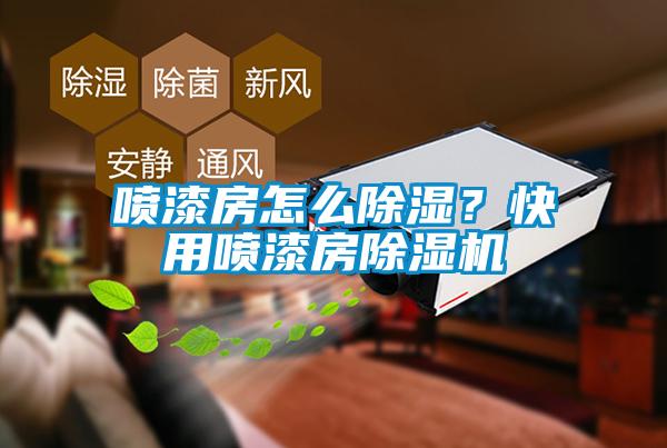 噴漆房怎么除濕？快用噴漆房除濕機