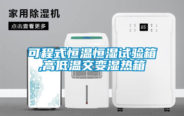 可程式恒溫恒濕試驗(yàn)箱,高低溫交變濕熱箱
