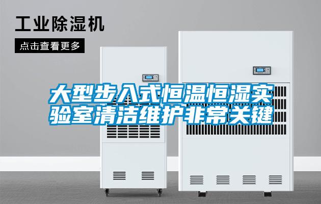 大型步入式恒溫恒濕實驗室清潔維護(hù)非常關(guān)鍵