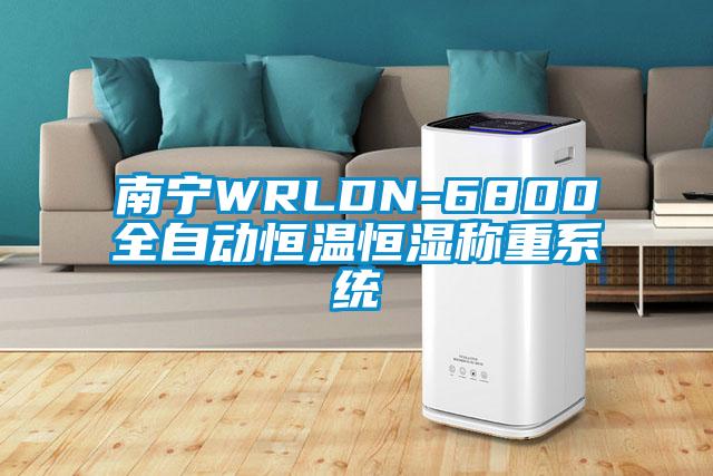 南寧WRLDN-6800全自動恒溫恒濕稱重系統