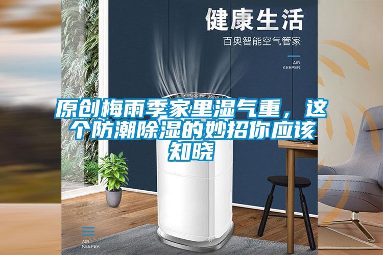 原創(chuàng)梅雨季家里濕氣重，這個防潮除濕的妙招你應(yīng)該知曉