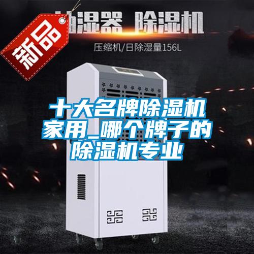 十大名牌除濕機家用_哪個牌子的除濕機專業