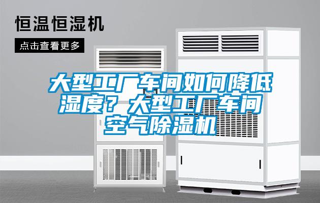 大型工廠車間如何降低濕度？大型工廠車間空氣除濕機(jī)