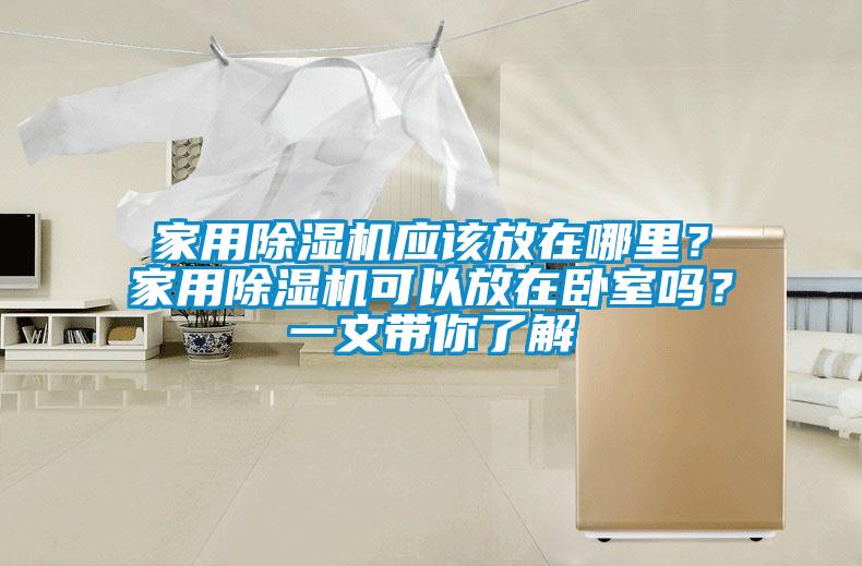 家用除濕機應(yīng)該放在哪里？家用除濕機可以放在臥室嗎？一文帶你了解