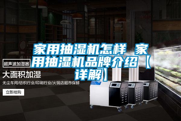 家用抽濕機(jī)怎樣 家用抽濕機(jī)品牌介紹【詳解】