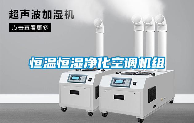 恒溫恒濕凈化空調(diào)機(jī)組