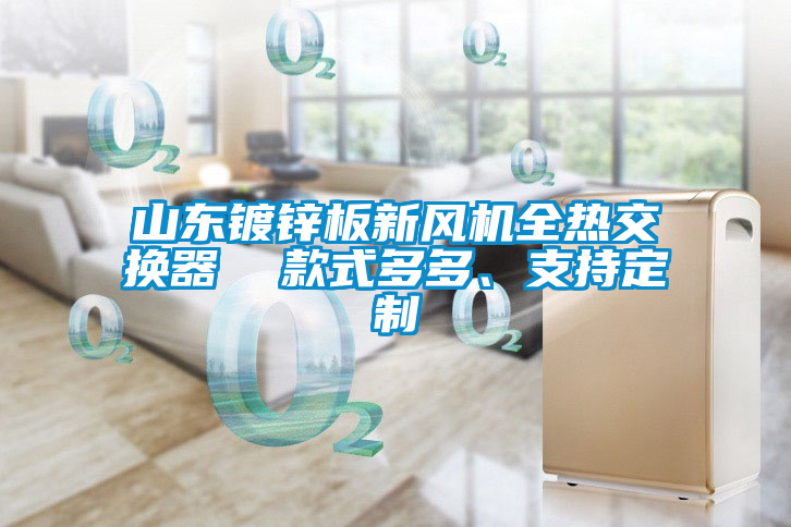 山東鍍鋅板新風(fēng)機(jī)全熱交換器  款式多多、支持定制