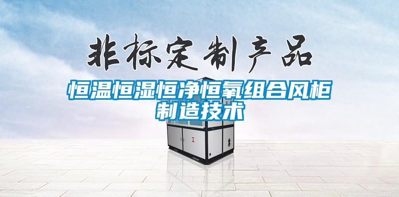 恒溫恒濕恒凈恒氧組合風柜制造技術