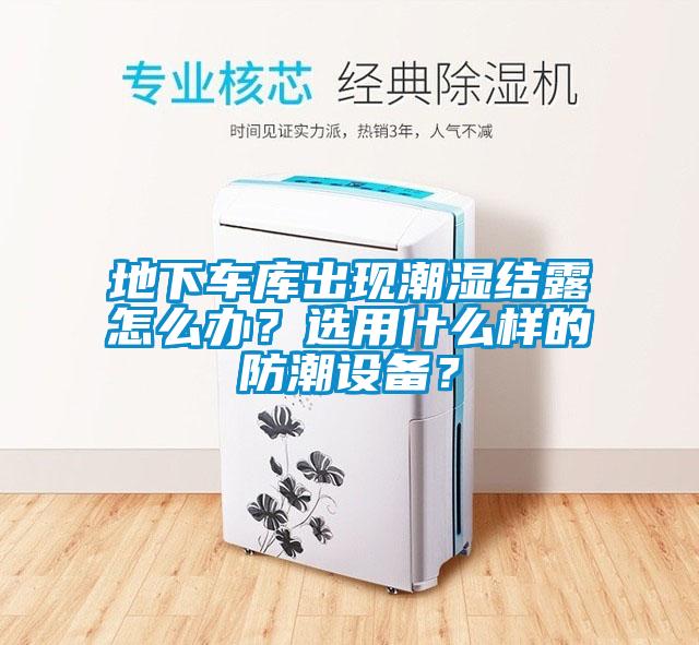 地下車庫出現潮濕結露怎么辦？選用什么樣的防潮設備？