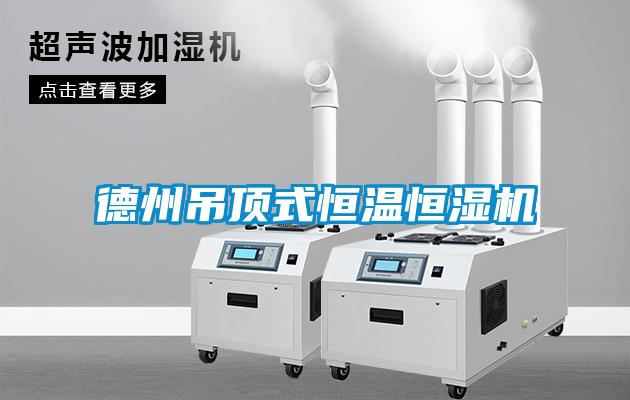 德州吊頂式恒溫恒濕機