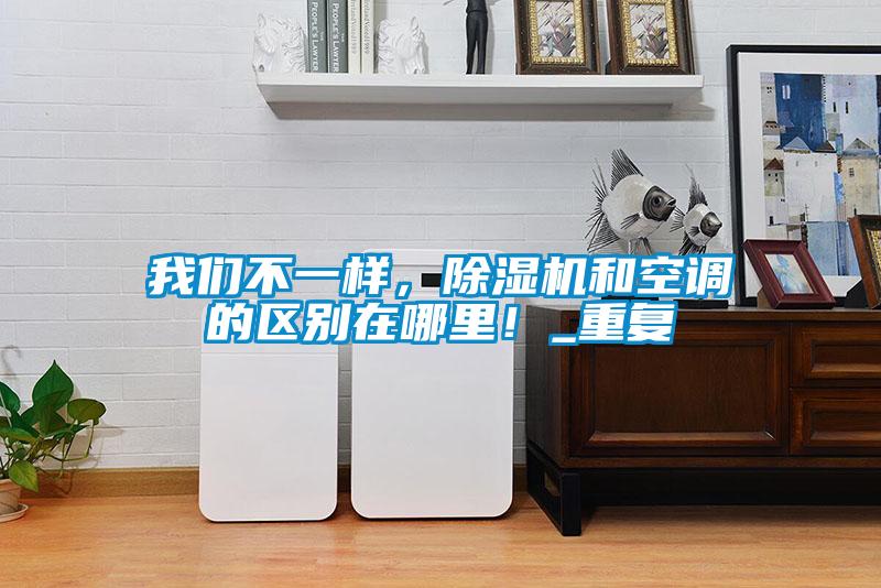 我們不一樣，除濕機和空調的區別在哪里！_重復