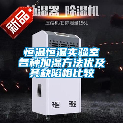恒溫恒濕實驗室各種加濕方法優(yōu)及其缺陷相比較