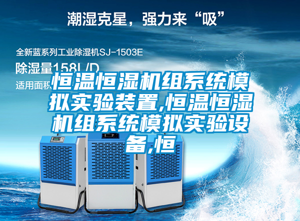 恒溫恒濕機組系統(tǒng)模擬實驗裝置,恒溫恒濕機組系統(tǒng)模擬實驗設(shè)備,恒