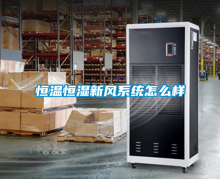 恒溫恒濕新風(fēng)系統(tǒng)怎么樣
