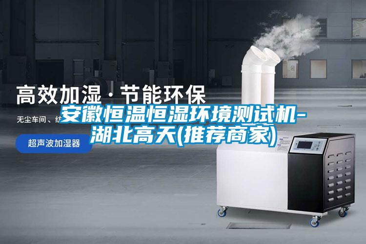 安徽恒溫恒濕環(huán)境測(cè)試機(jī)-湖北高天(推薦商家)